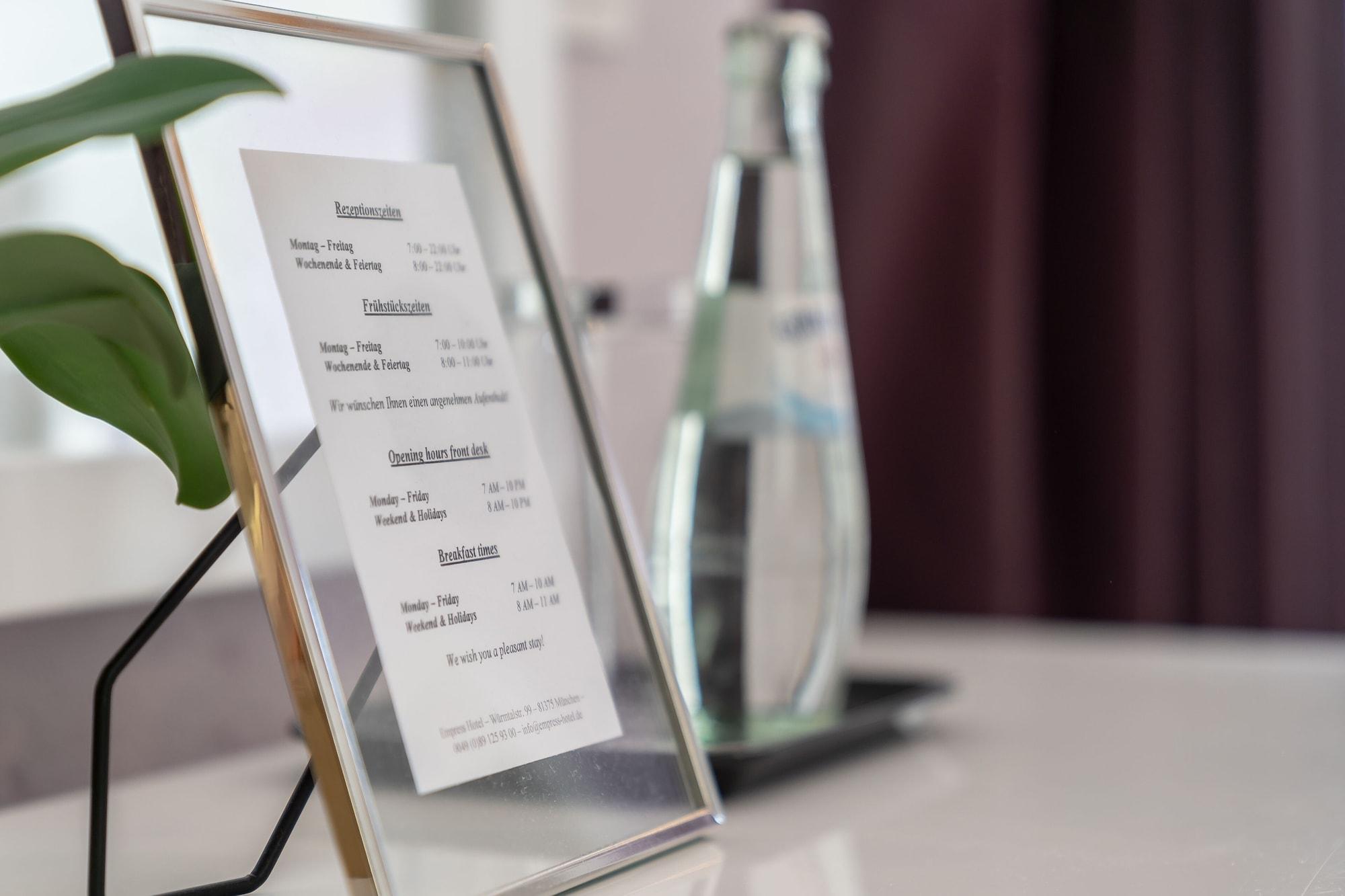 Empress Boutique Hotel Мюнхен Экстерьер фото